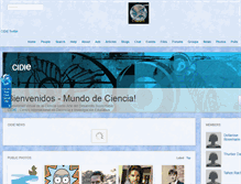 Tablet Screenshot of ciencia.cidie.org